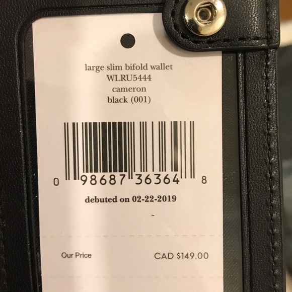 KATE SPADE CAMERON BIFOLD WALLET - Picture 4 of 4